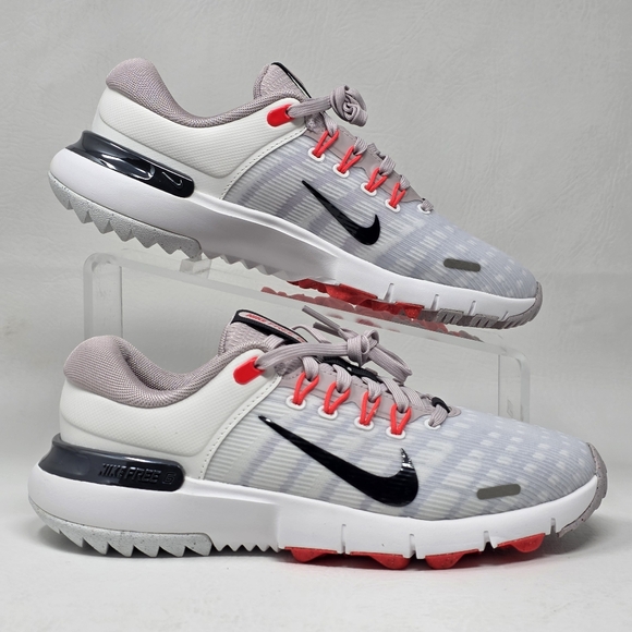 Nike Free Golf NN Men Size 5 W Golf Summit White/Dark Team Red FQ7875-100 New - Picture 2 of 10